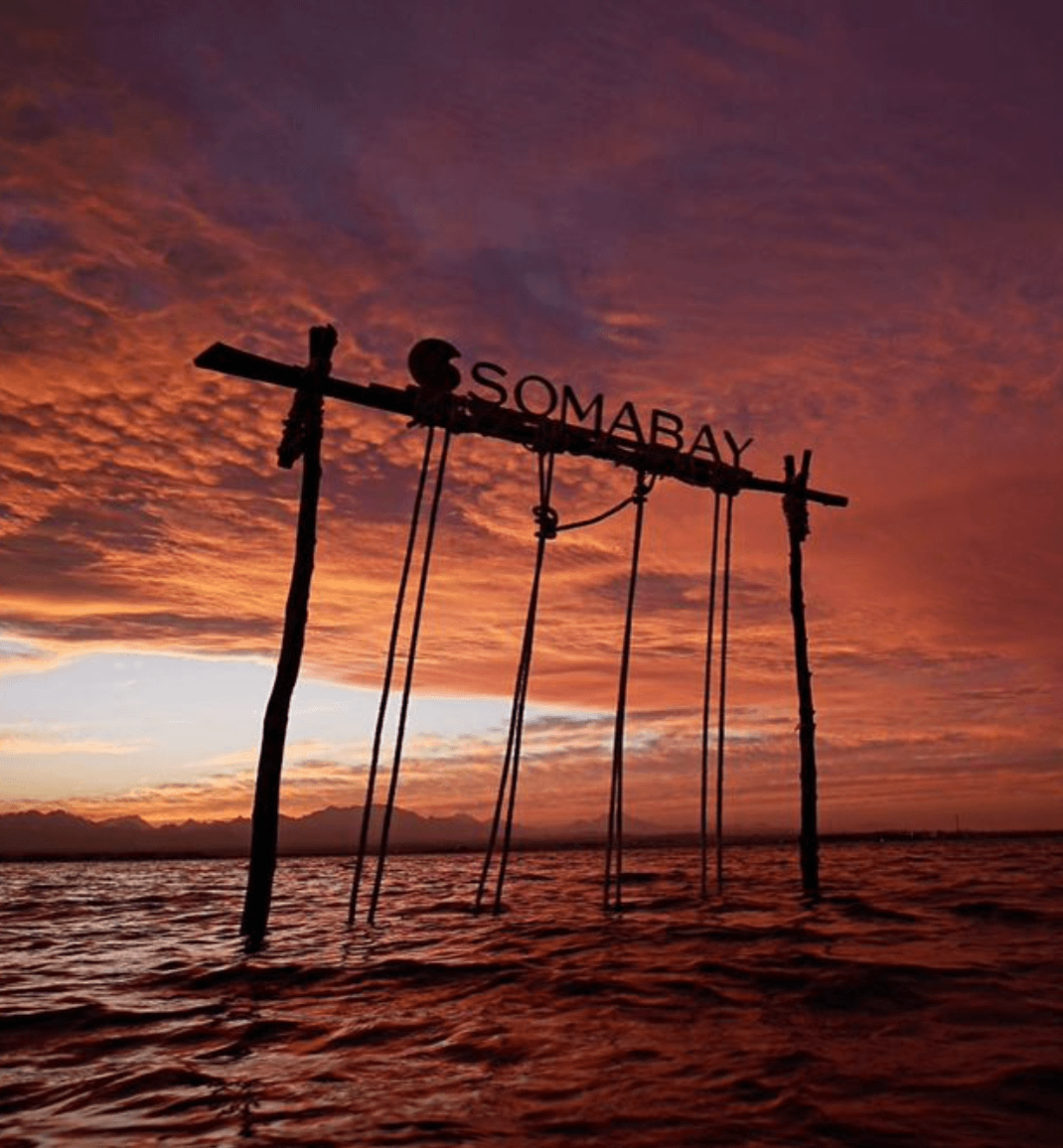 Party by the beach at Mazeej Platform