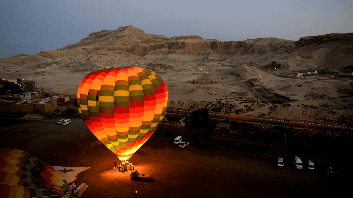 Hot Air Balloon Ride over Luxor