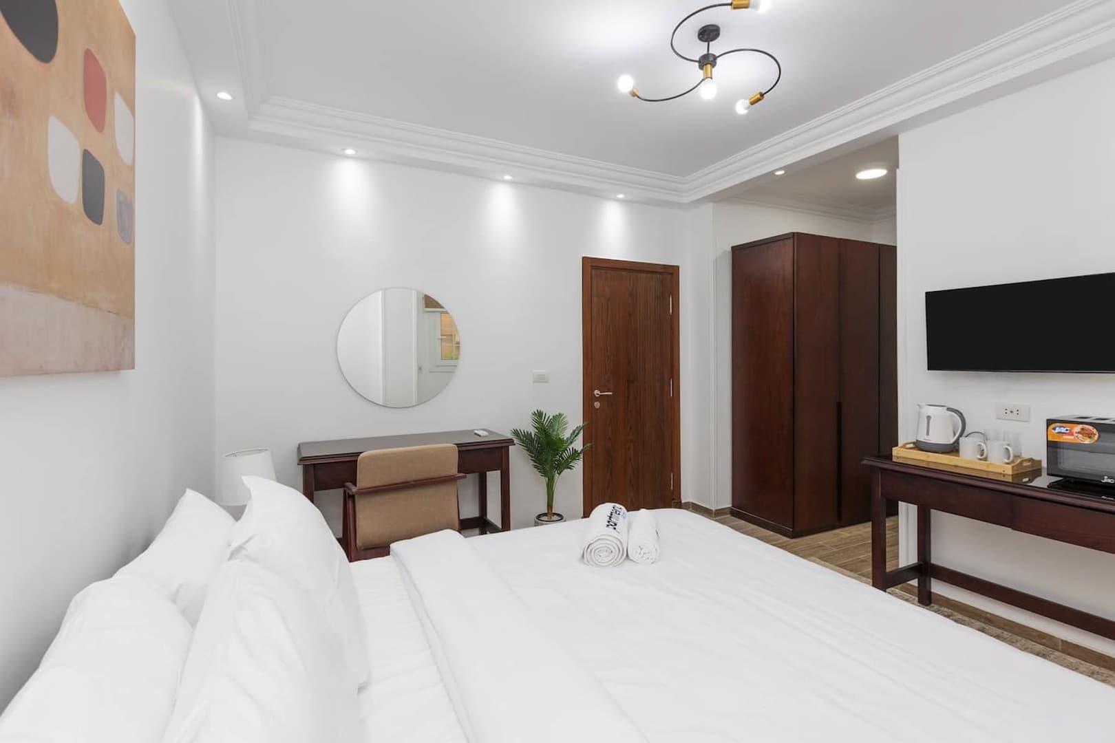 Serene 1BR Hideaway | Near AUC & Point 90 in New Cairo 1 — photo 1